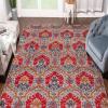 Superior Chloe Indoor Area Rug, 2 ft x 3 ft, Chocolate(Grey)