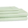 Superior Cotton 300-Thread Count Solid Deep Pocket Sheet Set, King, Light Grey, 4-Piece Set(Mint)