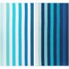 Superior Cotton Beach Towels, Towel Set for Kids, Pool, Swimming, Adults, Oversized, Absorbent, Fast Drying, Bathroom Basics, Nautical, Yacht Club Collection, 34″ x 64″, Navy Blue/White, 2 Piece(Blue)