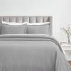 Superior Cotton Fleur De Lis Bedspread Set, Warm Blankets, All-Season Bedding, Bedroom Decor, Decorative Boho Medallion Coverlet, Includes 1 Bedspread, 2 Pillow Shams, Full, Peach(Grey 01)