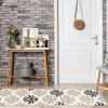 Superior Designer Casper Collection Area Rug, 8mm Pile Height with Jute Backing, Chic Tonal Damask Pattern, Anti-Static, Water-Repellent Rugs – Blue, 2’7″ x 8′ Runner Rug(Cream)