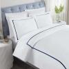 White-navy Blue