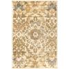 Superior Folk Diamond Rustic Eclectic Bohemian Power-Loomed Indoor Area Rug, 3′ x 5′, Red(Sage)