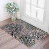 Superior Indoor Area Rug, Jute Backed, Perfect for Entryway, Office, Living/Dining Room, Bedroom, Kitchen, Hardwood Floor, Floral Scroll Decor, Leigh Collection, 8′ x 10′, Multi-Colored(Oatmeal)