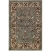 Superior Indoor Area Rug, Jute Backed Rugs for Bedroom, Living/Dining Room, Office, Kitchen, Traditional Floral Scroll Floor Decor, Heritage Collection, Ivory, 9′ x 12′(Dark Green)