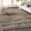 Superior Indoor Area Rug, Jute Backing, Modern Plush Rugs for Entryway, Living Room, Kitchen Floors, Bedroom, Hallway, Office Floor Cover, Abstract Rugs, Cobblestone Collection,4′ x 6′, Brown Beige(Baby Blue – Z)