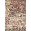 Superior Indoor Runner Rug, Jute Backing, Plush Carpet Cover, for Hallways, Entry, Office, Plush Floor Cover, Modern Wood Grain, Abstract Lines, Veer Collection, 2′ 7″ x 8′, Chocolate(Maroon)