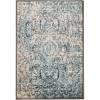 Superior Indoor Runner Rug, Jute Backing, Plush Carpet Cover, for Hallways, Entry, Office, Plush Floor Cover, Modern Wood Grain, Abstract Lines, Veer Collection, 2′ 7″ x 8′, Chocolate(Blue-beige)