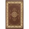 Superior Kensington Collection 5′ x 8′ Area Rug, Attractive Rug with Jute Backing, Durable and Beautiful Woven Structure, Regal Medallion Rug with Classic Border(5′ x 8′ (Rectangular))