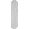 Superior Kinallen Reversible Braided Oval Indoor/Outdoor Area Rug for Living Room Bedroom Office Kitchen Dining Washable Rugs, 6′ x 9′, Brick-White(Canvas-white)
