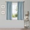 Superior Linen Textured Blackout Curtain Set of 2, Thermal Insulated Panel Pair with Grommet Top Header, Classic Natural Look Room Darkening Drapes, Available in 4 Lengths – Cream, 52”x84” each(Teal)
