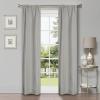 Superior Linen Textured Blackout Curtain Set of 2, Thermal Insulated Panel Pair with Grommet Top Header, Classic Natural Look Room Darkening Drapes, Available in 4 Lengths – Cream, 52”x84” each(Marshmellow)