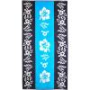 Superior Luxurious 100% Cotton Beach Towels, Oversized 34″ x 64″, Soft Velour Cotton and Absorbent Cotton Terry, Thick and Plush Floral Beach Towels – Hibiscus