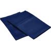 Superior MO300SDPC SLNB, 100% Modal from Beech 300 Thread count Envelope closure pillowcases, Standard, Navy Blue, 2 Piece