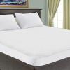 Superior Mattress Protector, Waterproof Backing, Soft Cotton Terry, Hypoallergenic, Breathable, Noiseless, Fitted Sheet Style, Plush Bedding, Machine Washable, Vinyl-Free, Full XL, White(Crib)