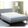 Superior Mattress Topper, Down Alternative, 2 Inch Deep Sized Bed Pillow Top, Comfort Pad, Fluffy Mattress-Topper Protector, Plush Cooling Extra Soft, Hotel Quality, Sleep, All-Season, Queen, White(California King)