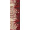 Superior Meldrick Indoor Area Rug, 2′ 7″ x 8′, Red(Red)
