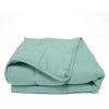 Superior Microfiber Weighted Blanket, Perfect for Adults, Heavy Blankets, Warm, Cozy, Comfy Bedding, Bedroom, Couch Throw, Blankets for Lounging, Modern Quilted Blanket, 48″ x 72″, 15 Pounds, Black(Turquoise)