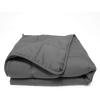 imageSuperior Microfiber Weighted Blanket Perfect for Adults Heavy Blankets Warm Cozy Comfy Bedding Bedroom Couch Throw Blankets for Lounging Modern Quilted Blanket 48quot x 72quot 15 Pounds BlackCharcoal