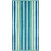 Superior Oversized 2-Piece Beach Towel Set – Quick Drying Cotton Beach Towels, Cape May Striped Summer Towel for Beach, Pool, and Jacuzzi Swim Towel for Kids and Adults 34″ x 64″, Pear(Atlantis)