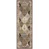 Superior Paloma Collection Area Rug, 8mm Pile Height with Jute Backing, Traditional Persian Rug Design, Fashionable and Affordable Woven Rugs – 8′ x 10′ Rug(Chocolate)