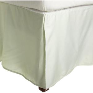 Impressions 200 Thread Count Solid Bedskirt, Queen, Sky Blue(Mint)