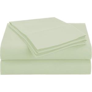 Superior 1500 Series Premium Quality 100% Brushed Soft Microfiber 4-Piece Luxury Deep Pocket Cooling Bed Sheet Set, Hypoallergenic, Wrinkle and Stain Resistant – Full, Teal(Mint)