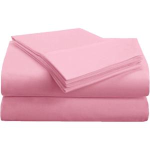 Superior 1500 Series Premium Quality 100% Brushed Soft Microfiber 4-Piece Luxury Deep Pocket Cooling Bed Sheet Set, Hypoallergenic, Wrinkle and Stain Resistant – Full, Teal(Pink)