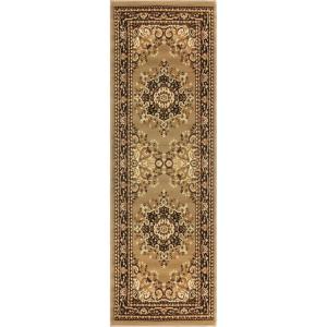 Superior Area Rugs for Bedroom, Farmhouse, Kitchen, Entryway, Laundry Room | Living Room Decor | Mosaic Collection, Chocolate, 2′ 7″ x 8′ Chocolate(Brown)