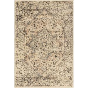 Superior Area Rugs for Bedroom, Farmhouse, Kitchen, Entryway, Laundry Room | Living Room Decor | Mosaic Collection, Chocolate, 2′ 7″ x 8′ Chocolate(Ivory)