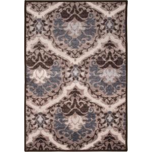 Superior Chloe Indoor Area Rug, 2 ft x 3 ft, Chocolate(Chocolate)
