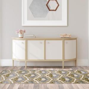 Superior Chloe Indoor Area Rug, 2 ft x 3 ft, Chocolate(Taupe)