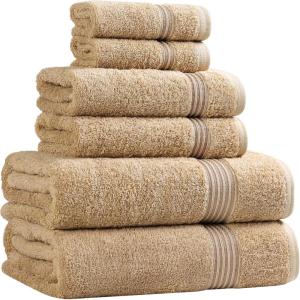 Superior Egyptian Cotton 2-Piece Bath Sheet Towel Set, Oversized Body Towels For Adults And Kids, Large Towel For Bath, Shower, Guest Bathroom, Spa, Gym, Resort, Essentials, Airbnb, Peach(Toast)