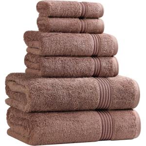 Superior Egyptian Cotton 2-Piece Bath Sheet Towel Set, Oversized Body Towels For Adults And Kids, Large Towel For Bath, Shower, Guest Bathroom, Spa, Gym, Resort, Essentials, Airbnb, Peach(Mocha)