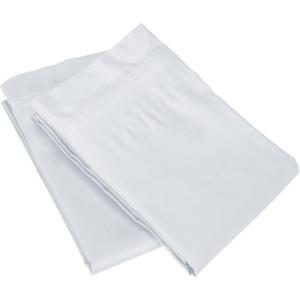 Superior Egyptian Cotton Standard Pillowcases, 650 Thread Count, 2-Pieces, Plum(Light Blue)