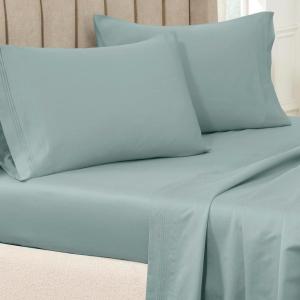 Superior Egyptian Cotton Standard Pillowcases, 650 Thread Count, 2-Pieces, Plum(Teal)