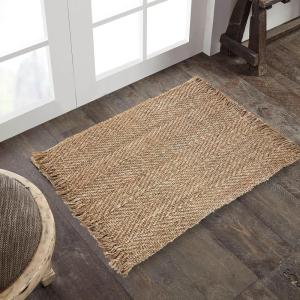 Superior Fringed Bohemian Jute Area Rug, 6′ x 9′, Natural(6″ x 72″ (Rectangular))