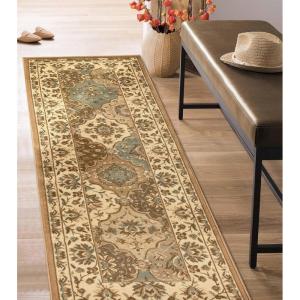 Superior Handmade Indoor Area Rug with Fringes, Reversible Floor Decor for Office, Living Room, Dining, Kitchen Floors, Bedroom, Entry, Handwoven Rugs, Bohemian Jute Collection, 3′ x 5′, Natural Jute(Beige)