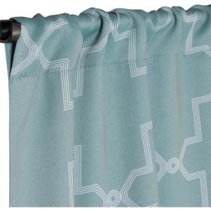 Superior Imperial Trellis Quality Soft, Insulated, Thermal, Woven Blackout Grommet Printed Curtain Panel Pair (Set Of 2) 52″ x 108″ – Navy Blue(Slate)