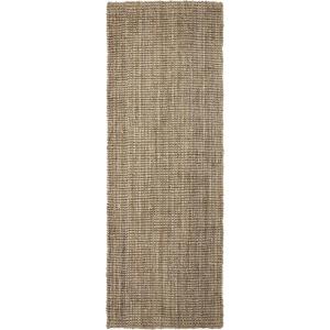 Superior Indoor Braided Jute Small Area Rug, Modern Aesthetic Home Decor for Entryway, Living Room, Dining, Bedroom, Office, Nursery, Kitchen, Soft Reversible Rugs, Kula Collection, Natural, 3’x5′(Natural)