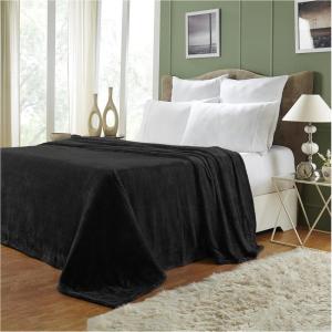Superior Quality All-Season, Plush, Silky Soft, Fleece Blankets and Throws, Coral, King(Black)