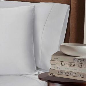 Superior Rayon from Bamboo 300 Thread Pillowcase Set, Lightweight, Soft Pillowcases, Guest Bedroom Pillow Covers, Bedding Basics, Bed Essentials, Luxury Sateen Weave, 2 Pack, King, Grey(Platinum)