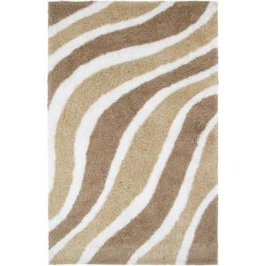 Superior Waverling Shag Indoor Area Rug, Beige, 8′ x 10′