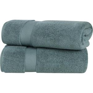 Superior Zero Twist 100% Cotton Bathroom Towels, Super Soft, Fluffy, and Absorbent, Premium Quality 6 Piece Towel Set with 2 Washcloths, 2 Hand Towels, and 2 Bath Towels, Coral(Jade)