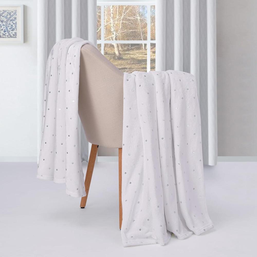 imageSuperior Quilted Diamond Throw Blanket Soft Plush Fleece Blanket for Couch Bed ampamp Living Room Cozy Lightweight All Season Alaska Blanket FullQueen GoldWhite