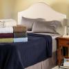 Superior Basketweave Cotton Blanket – Soft & Comfy Medium-Weight Cover for Bed, Bedding, Bedroom, Living Room Couch Throw, Lounging – Modern Boho Woven Design – California King Size, Plum(Charcoal – Z)