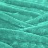 Superior Quilted Diamond Throw Blanket, Soft Plush Fleece Blanket for Couch, Bed & Living Room, Cozy, Lightweight All Season Alaska Blanket, Full/Queen, Gold(Turquoise)
