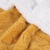 Superior Quilted Diamond Throw Blanket, Soft Plush Fleece Blanket for Couch, Bed & Living Room, Cozy, Lightweight All Season Alaska Blanket, Full/Queen, Gold(Gold)