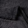 Superior Quilted Diamond Throw Blanket, Soft Plush Fleece Blanket for Couch, Bed & Living Room, Cozy, Lightweight All Season Alaska Blanket, Full/Queen, Gold(Black)