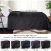 Superior Quilted Diamond Throw Blanket, Soft Plush Fleece Blanket for Couch, Bed & Living Room, Cozy, Lightweight All Season Alaska Blanket, Full/Queen, Gold(Black)